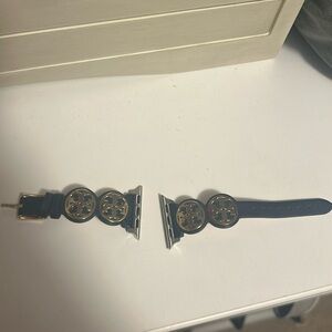 Tory Burch Apple Watch band navy